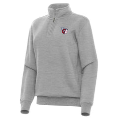MLB Cleveland Guardians Antigua Women's Victory Quarter-Zip Sweatshirt