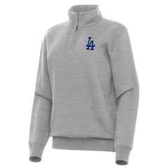 MLB Los Angeles Dodgers Antigua Women's Victory Quarter-Zip Sweatshirt