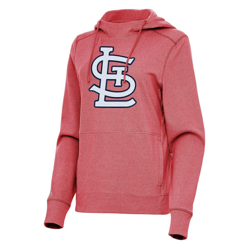 MLB St. Louis Cardinals Antigua Women's Justice Pullover Hoodie