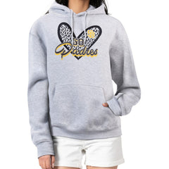 MLB San Diego Padres G-III 4Her by Carl Banks Women's Leopard Heart Pullover Hoodie