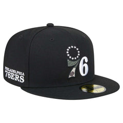 NBA Philadelphia 76ers Camo Print UV 59FIFTY Fitted Hat