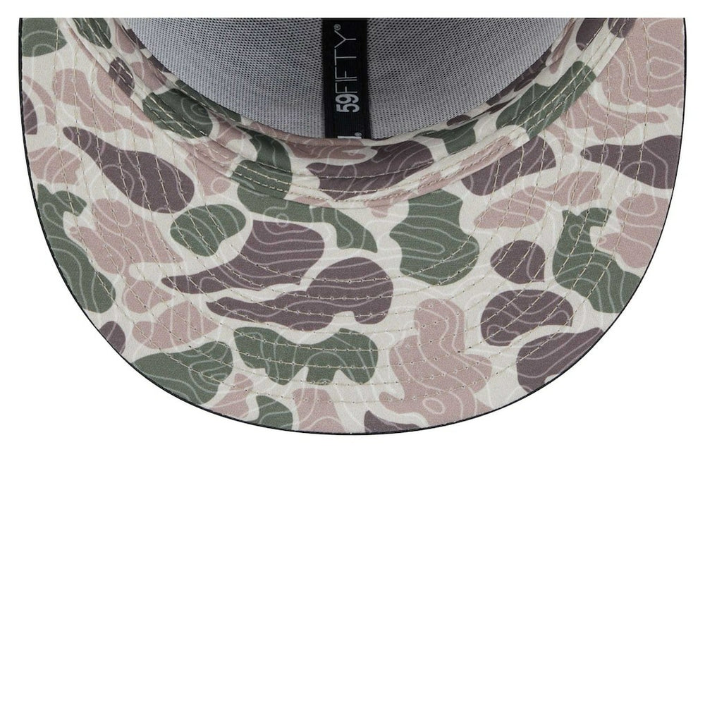 NBA Philadelphia 76ers Camo Print UV 59FIFTY Fitted Hat