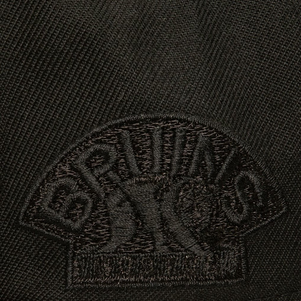 NHL Black Boston Bruins Mitchell & Ness Soul Strike Pearl Tonal Snapback Hat