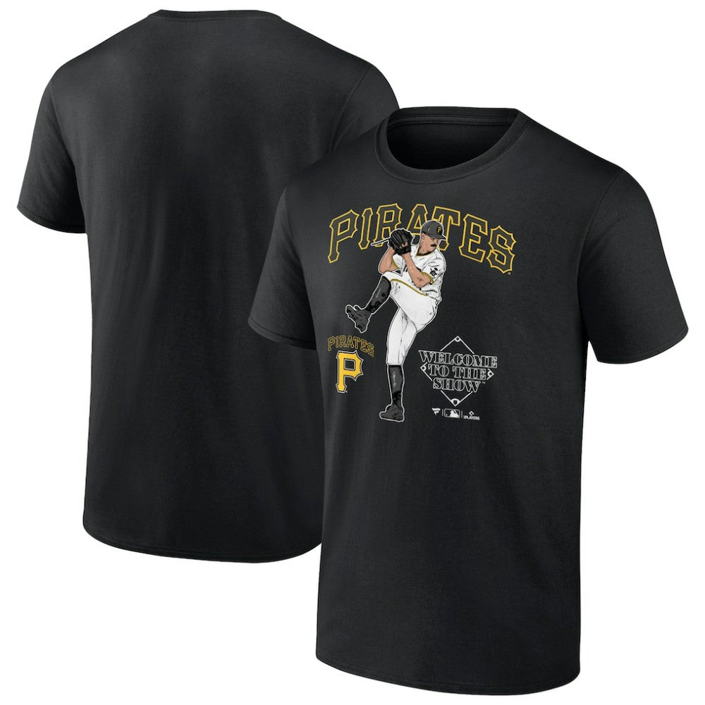 MLB Paul Skenes Pittsburgh Pirates Welcome To The Show T-Shirt