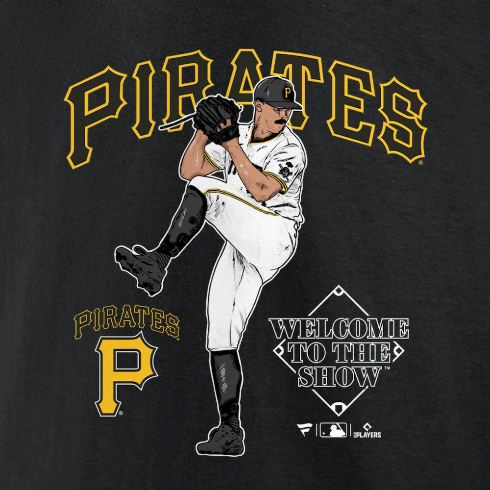 MLB Paul Skenes Pittsburgh Pirates Welcome To The Show T-Shirt