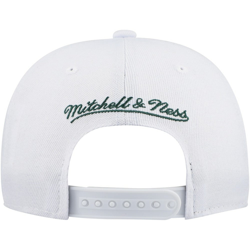 NHL White Detroit Red Wings Mitchell & Ness Youth After Shock Snapback Hat