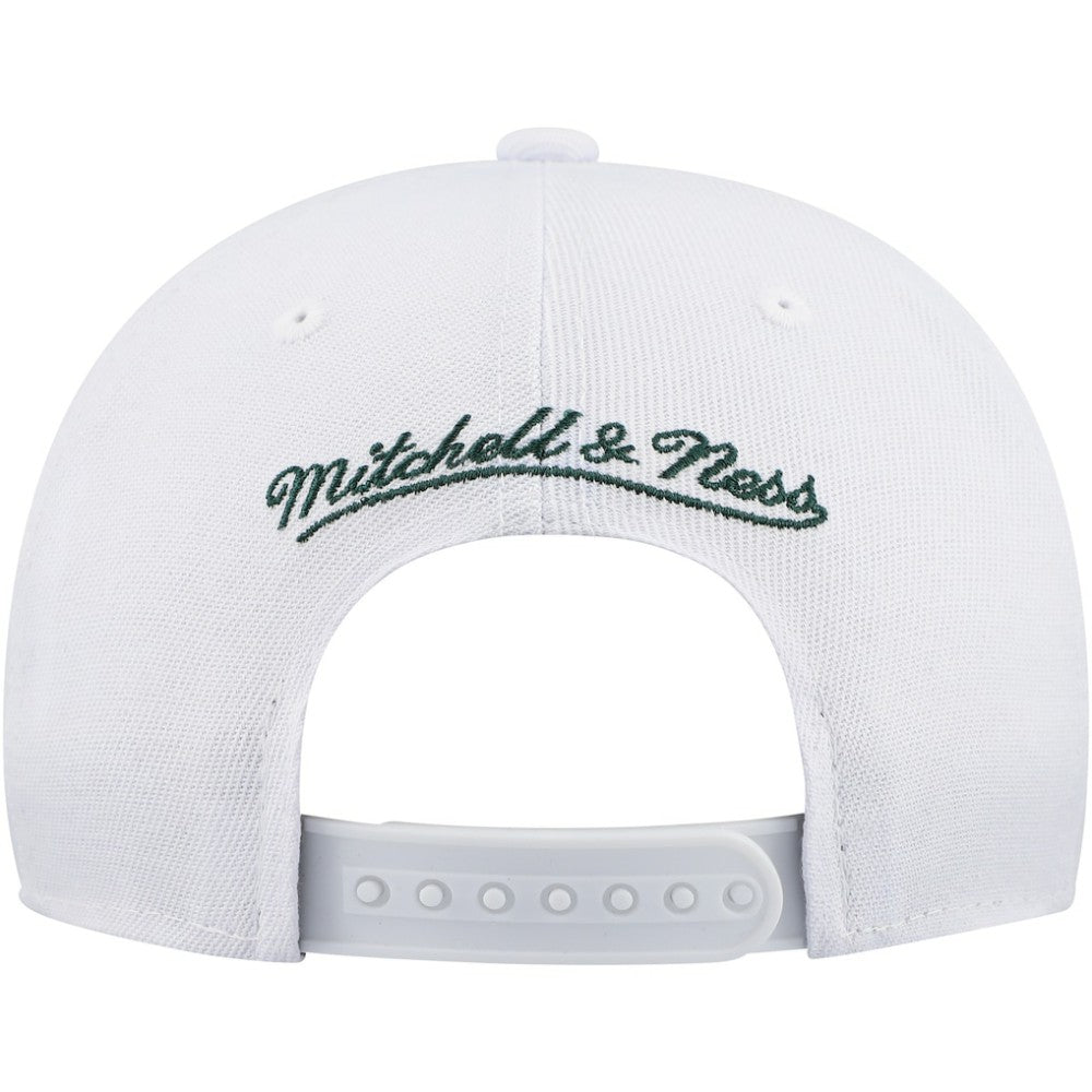 NHL White Chicago Blackhawks Mitchell & Ness Youth After Shock Snapback Hat