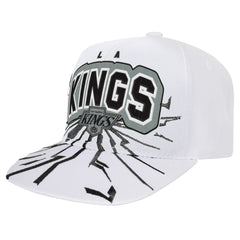 NHL White Los Angeles Kings Mitchell & Ness Youth After Shock Snapback Hat