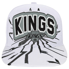 NHL White Los Angeles Kings Mitchell & Ness Youth After Shock Snapback Hat