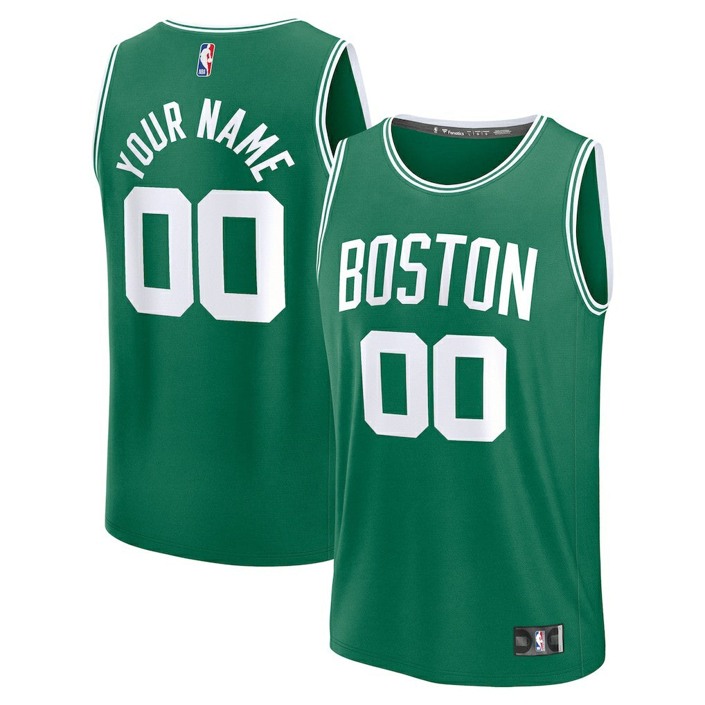 NBA Boston Celtics Fast Break Custom Jersey