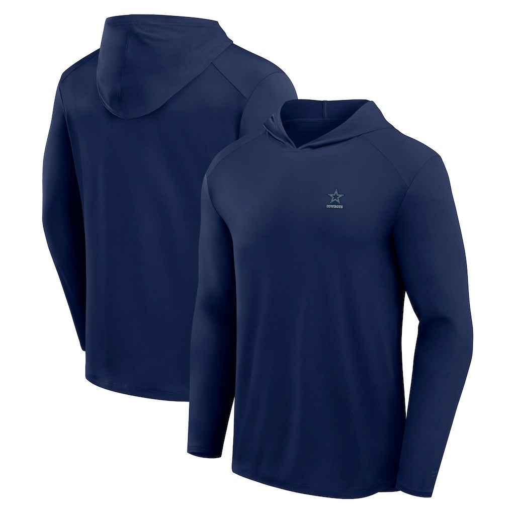 Front Office Power Mono Long Sleeve Hoodie T-Shirt - Dallas Cowboys