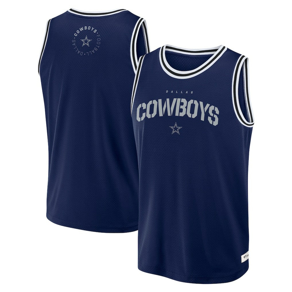 Elements Future Ground Jersey Tank Top - Dallas Cowboys
