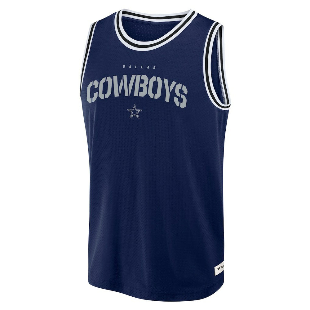 Elements Future Ground Jersey Tank Top - Dallas Cowboys