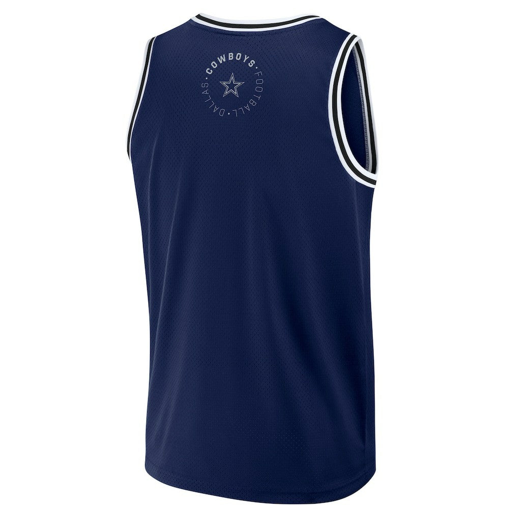 Elements Future Ground Jersey Tank Top - Dallas Cowboys