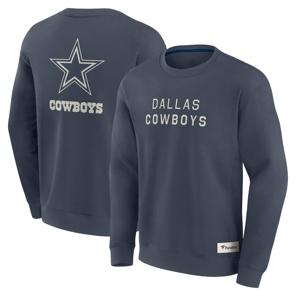 Elements Future Ground Lettering Pullover Sweatshirt - Dallas Cowboys