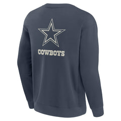 Elements Future Ground Lettering Pullover Sweatshirt - Dallas Cowboys