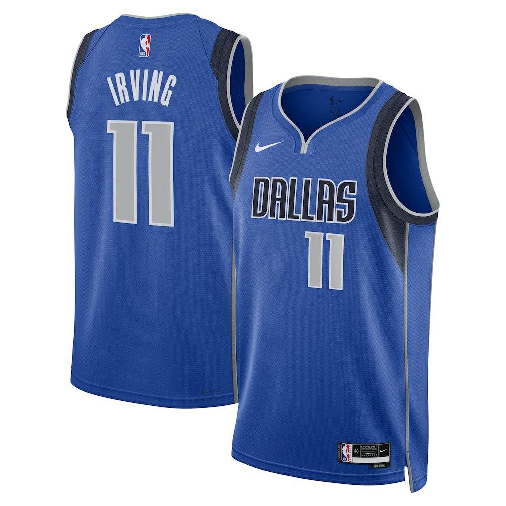 NBA Kyrie Irving Dallas Mavericks Unisex Badge Swingman Replica Jersey sale