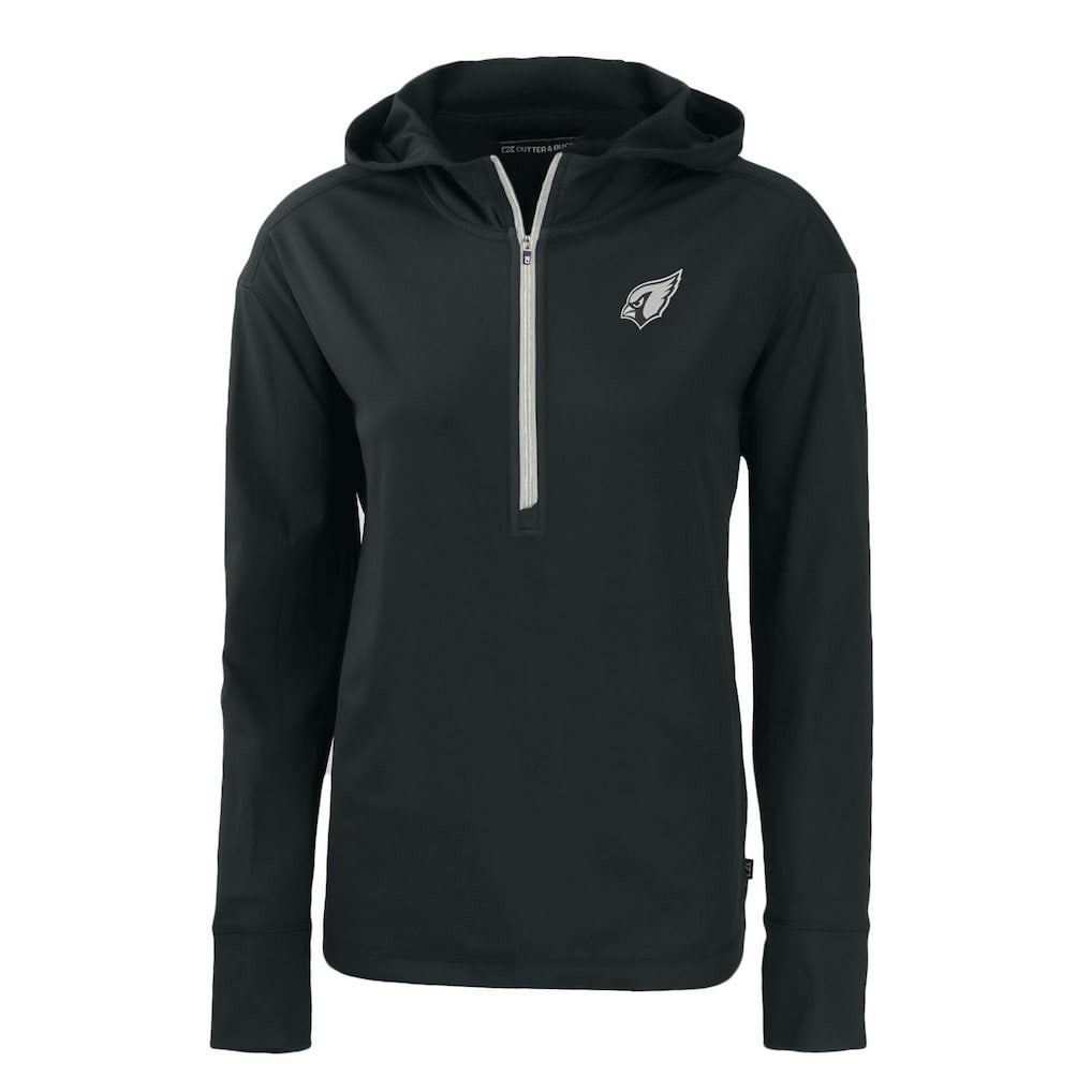 Cutter & Buck Women's Daybreak Eco Recycled Half-Zip Hoodie - Arizona Cardinals