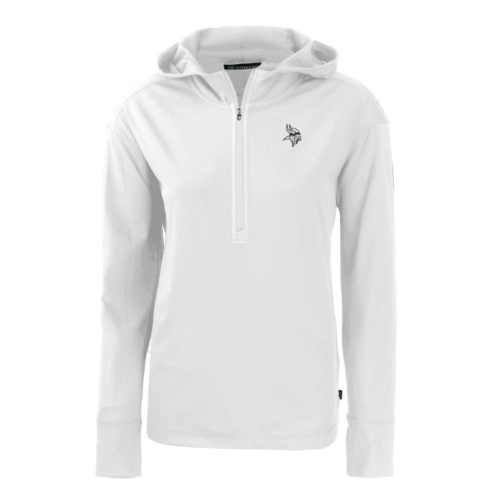 Cutter & Buck Women's Daybreak Eco Recycled Half-Zip Hoodie - Minnesota Vikings