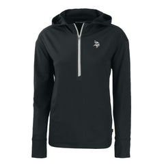 Cutter & Buck Women's Daybreak Eco Recycled Half-Zip Hoodie - Minnesota Vikings