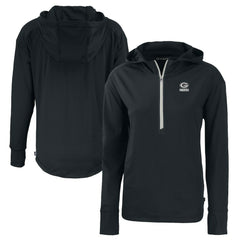 Cutter & Buck Women's Daybreak Eco Recycled Half-Zip Hoodie - Green Bay Packers