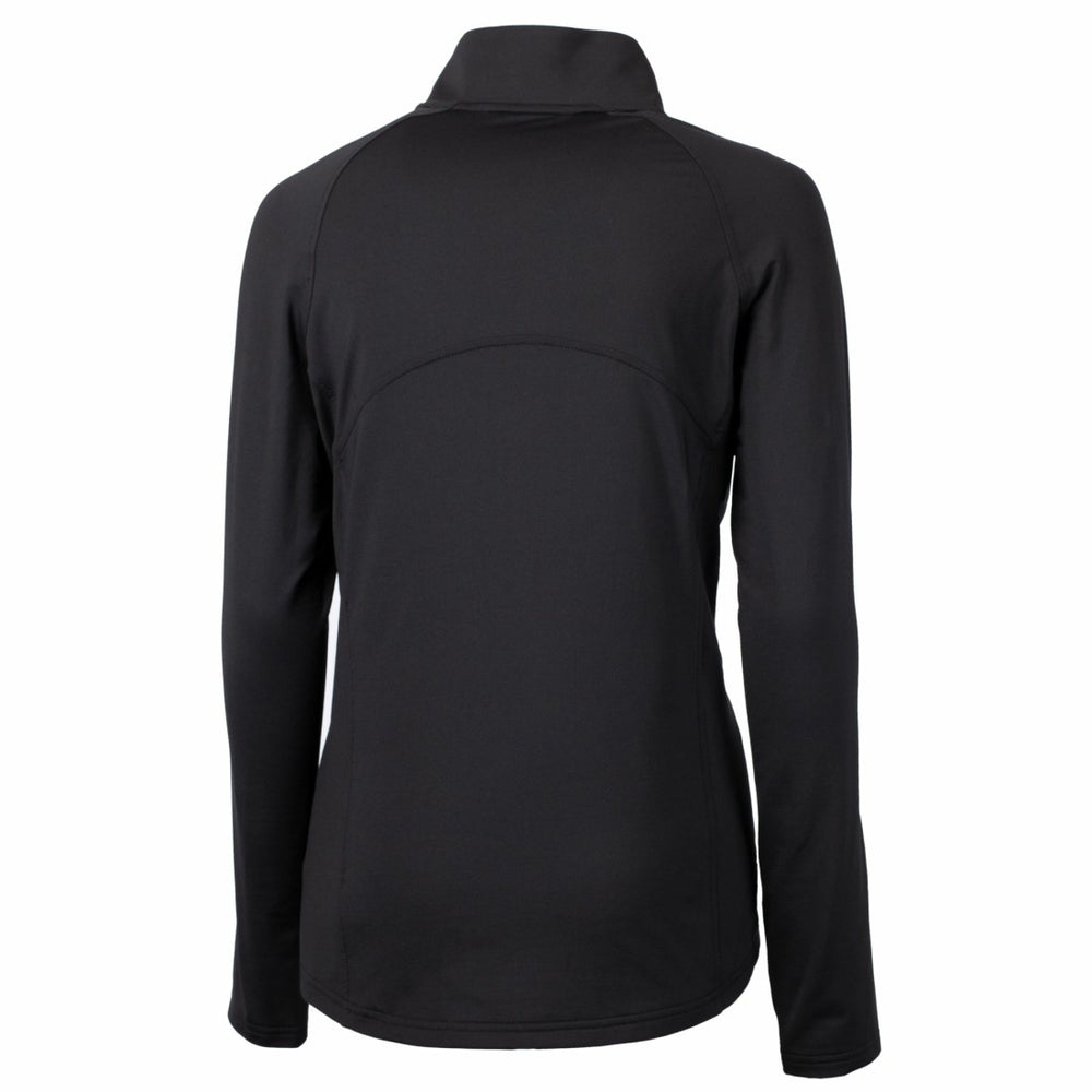 Cutter & Buck Women's Adapt Eco Knit Stretch Recycled Half-Zip Pullover Top - Detroit Lions