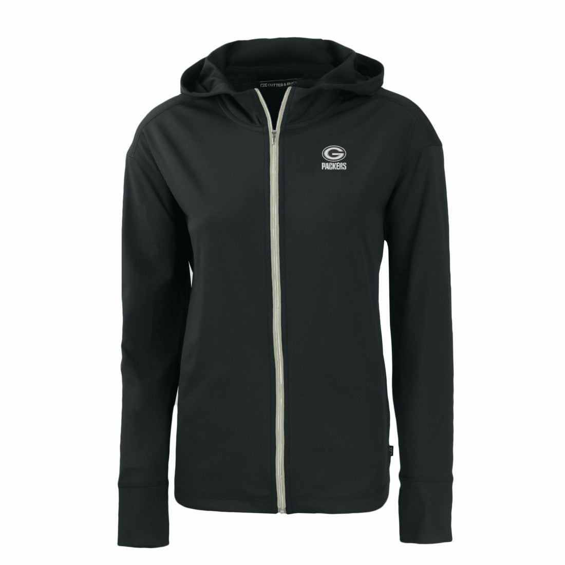 Cutter & Buck Women's Daybreak Eco Recycled Full-Zip Hoodie - Green Bay Packers