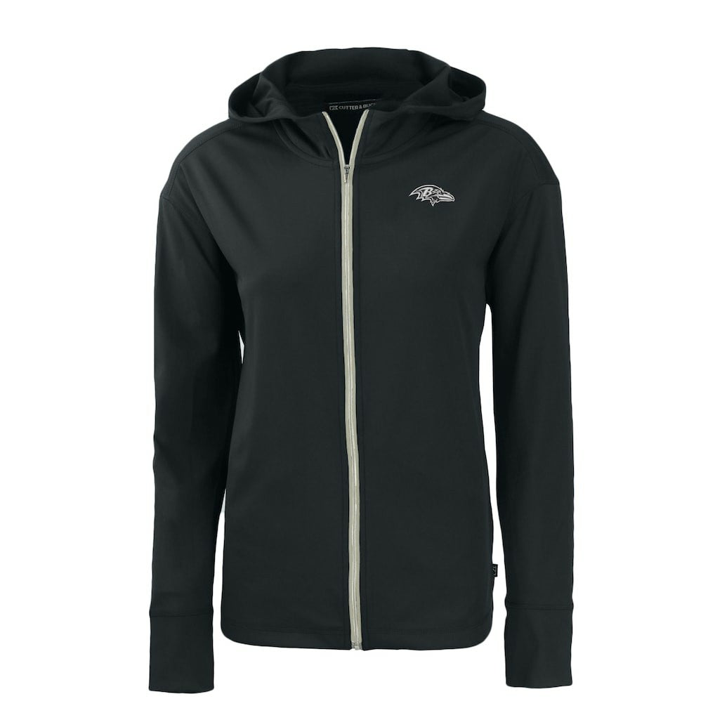 Cutter & Buck Women's Daybreak Eco Recycled Full-Zip Hoodie - Baltimore Ravens