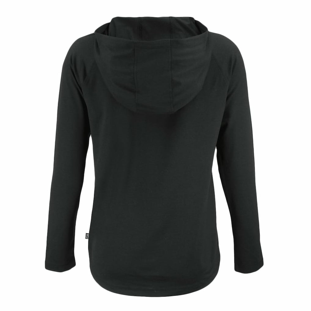 Cutter & Buck Women's Coastline Epic Comfort Eco Recycled Long Sleeve Hoodie T-Shirt - Baltimore Ravens