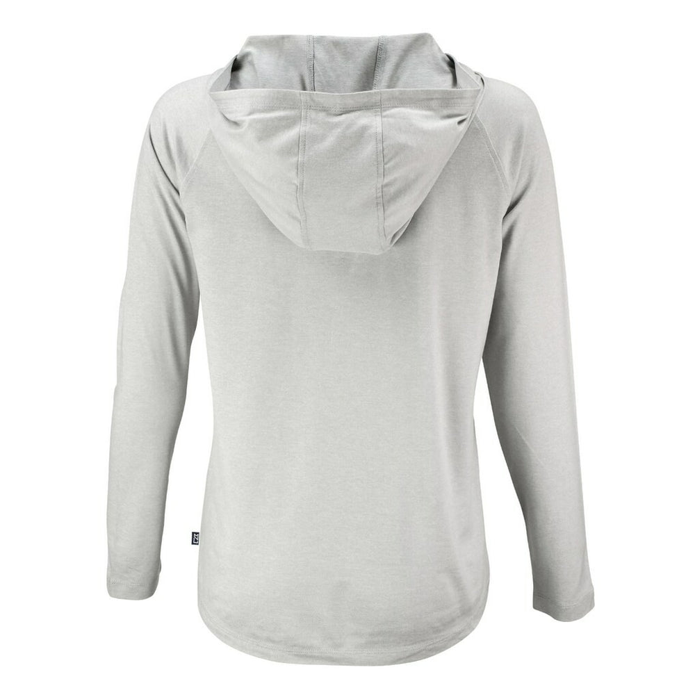 Cutter & Buck Women's Coastline Epic Comfort Eco Recycled Long Sleeve Hoodie T-Shirt - Green Bay Packers