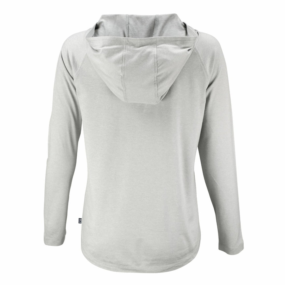 Cutter & Buck Women's Coastline Epic Comfort Eco Recycled Long Sleeve Hoodie T-Shirt - Detroit Lions