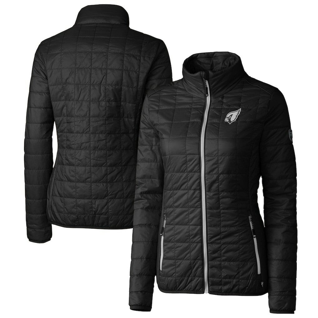Cutter & Buck Women's Rainier PrimaLoft Eco Insulated Full-Zip Puffer Jacket - Arizona Cardinals