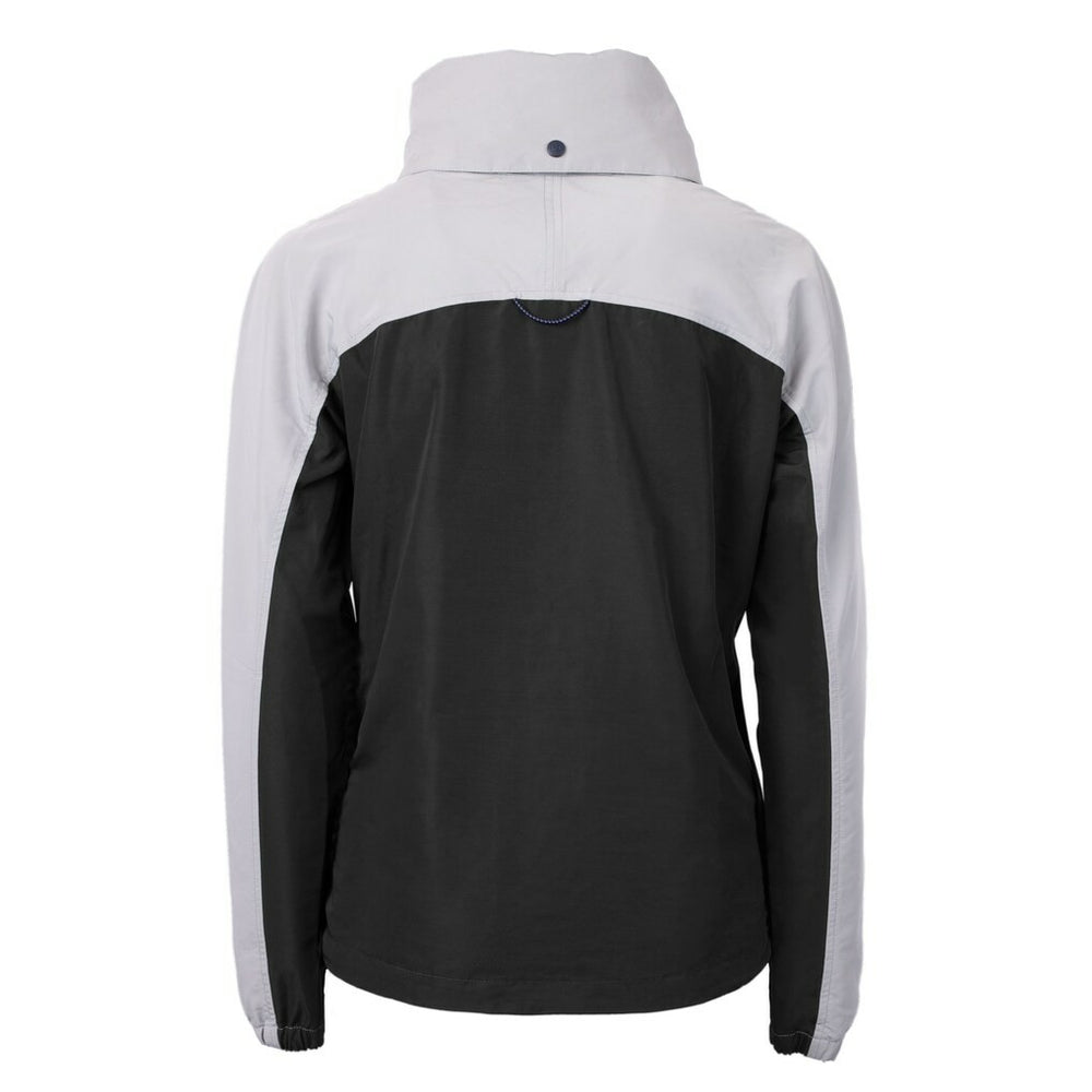 Cutter & Buck Women's Charter Eco Recycled Half-Zip Hoodie Anorak Jacket - Buffalo Bills