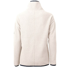 Cutter & Buck Women's Cascade Eco Sherpa Fleece Half-Zip Jacket - New England Patriots