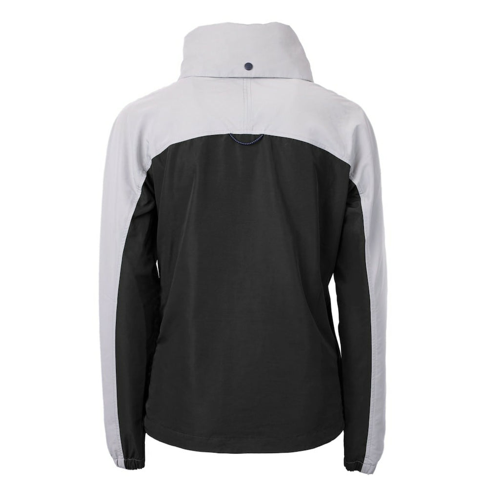 Cutter & Buck Women's Charter Eco Recycled Half-Zip Hoodie Anorak Jacket - Minnesota Vikings