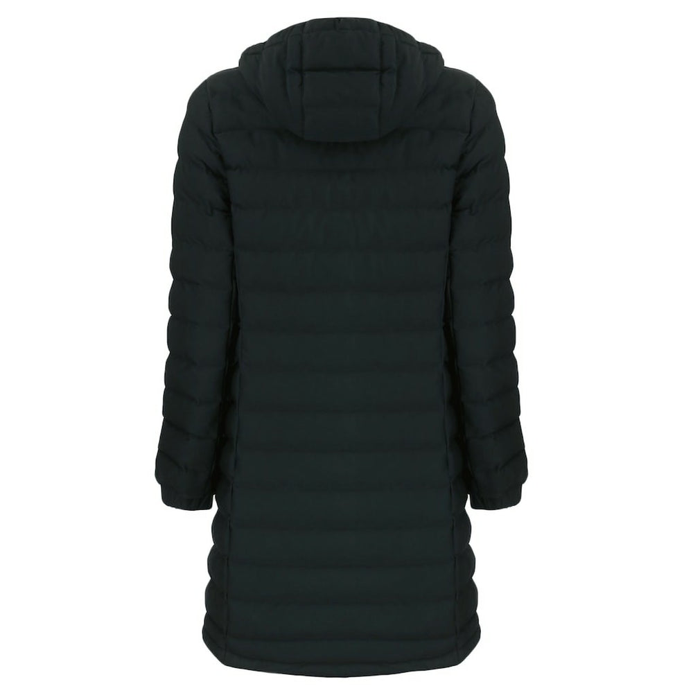 Cutter & Buck Women's Mission Ridge Repreve Eco Insulated Full-Zip Hoodie Long Puffer Jacket - New York Giants