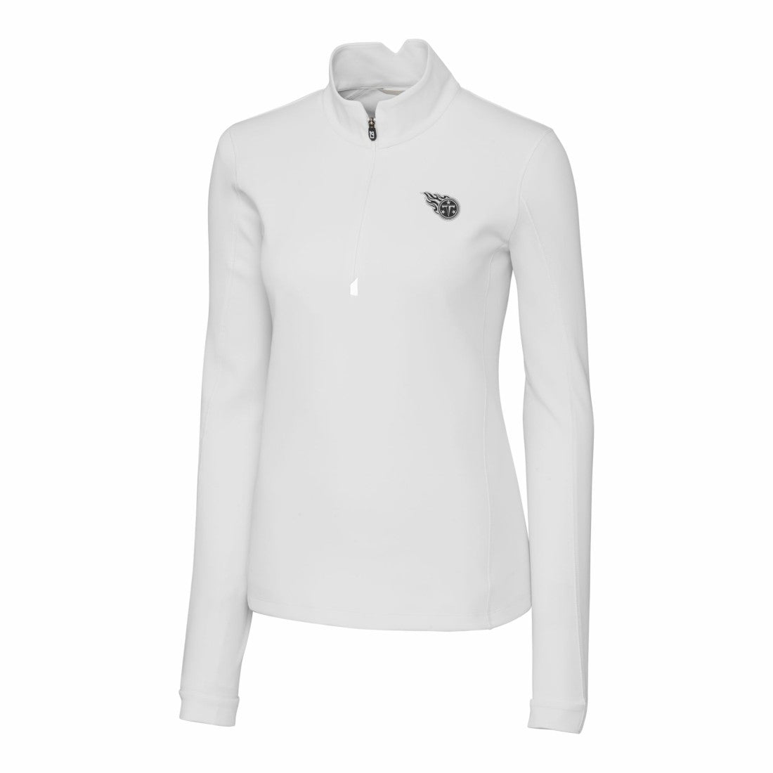 Cutter & Buck Women's Traverse Stretch DryTec Quarter-Zip Top - Tennessee Titans