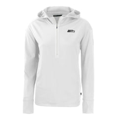Cutter & Buck Women's Daybreak Eco Recycled Half-Zip Hoodie - Seattle Seahawks