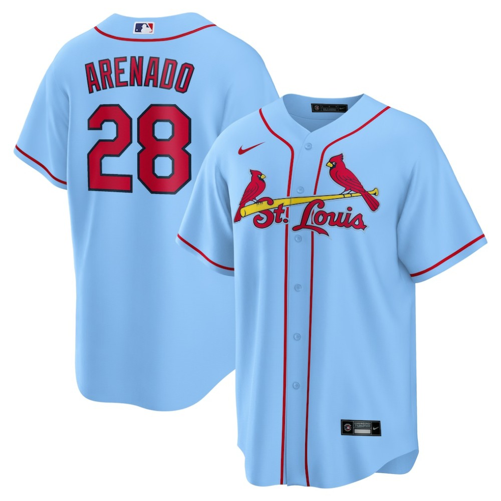 MLB Nolan Arenado St. Louis Cardinals Nike 2024 Alternate Replica Jersey