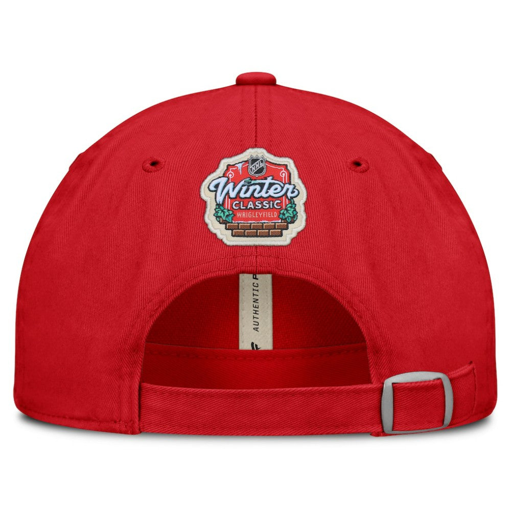NHL Red Chicago Blackhawks Fanatics Women's 2025 NHL Winter Classic Adjustable Hat