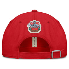 NHL Red Chicago Blackhawks Fanatics Women's 2025 NHL Winter Classic Adjustable Hat