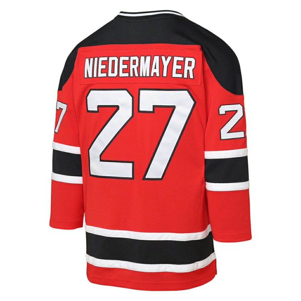 NHL Red Scott Niedermayer New Jersey Devils Mitchell & Ness Youth  1999/00 Power Play Player Jersey