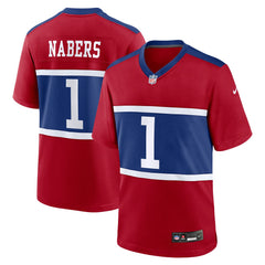 Malik Nabers  Youth Game Jersey - New York Giants