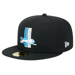 Omaha Throwback 59FIFTY Fitted Hat - Detroit Lions