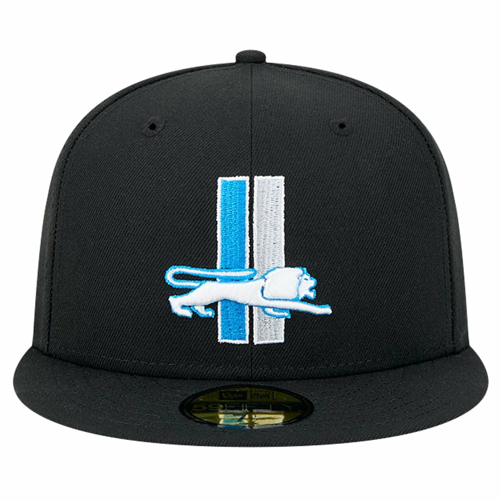 Omaha Throwback 59FIFTY Fitted Hat - Detroit Lions