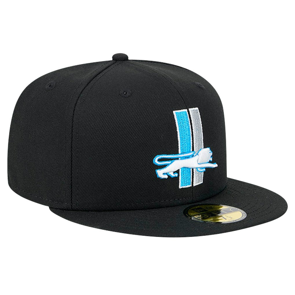Omaha Throwback 59FIFTY Fitted Hat - Detroit Lions