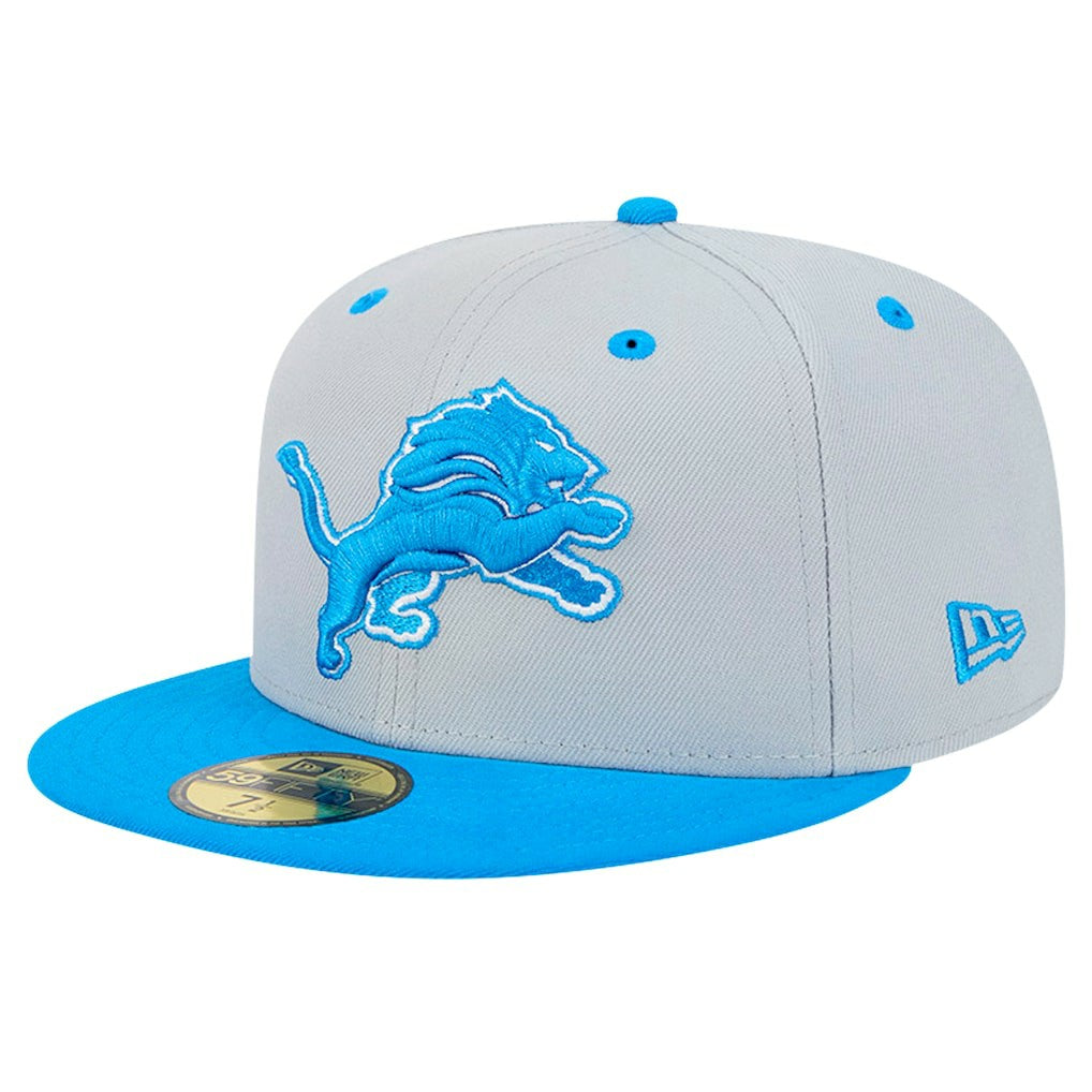 Flipside Two-Tone 59FIFTY Fitted Hat - Detroit Lions