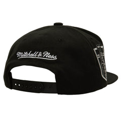 NHL Black Colorado Avalanche Mitchell & Ness Core Top Spot Snapback Hat