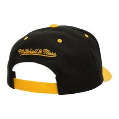 NHL Black Boston Bruins Mitchell & Ness All In 2.0 Pro Crown Adjustable Hat