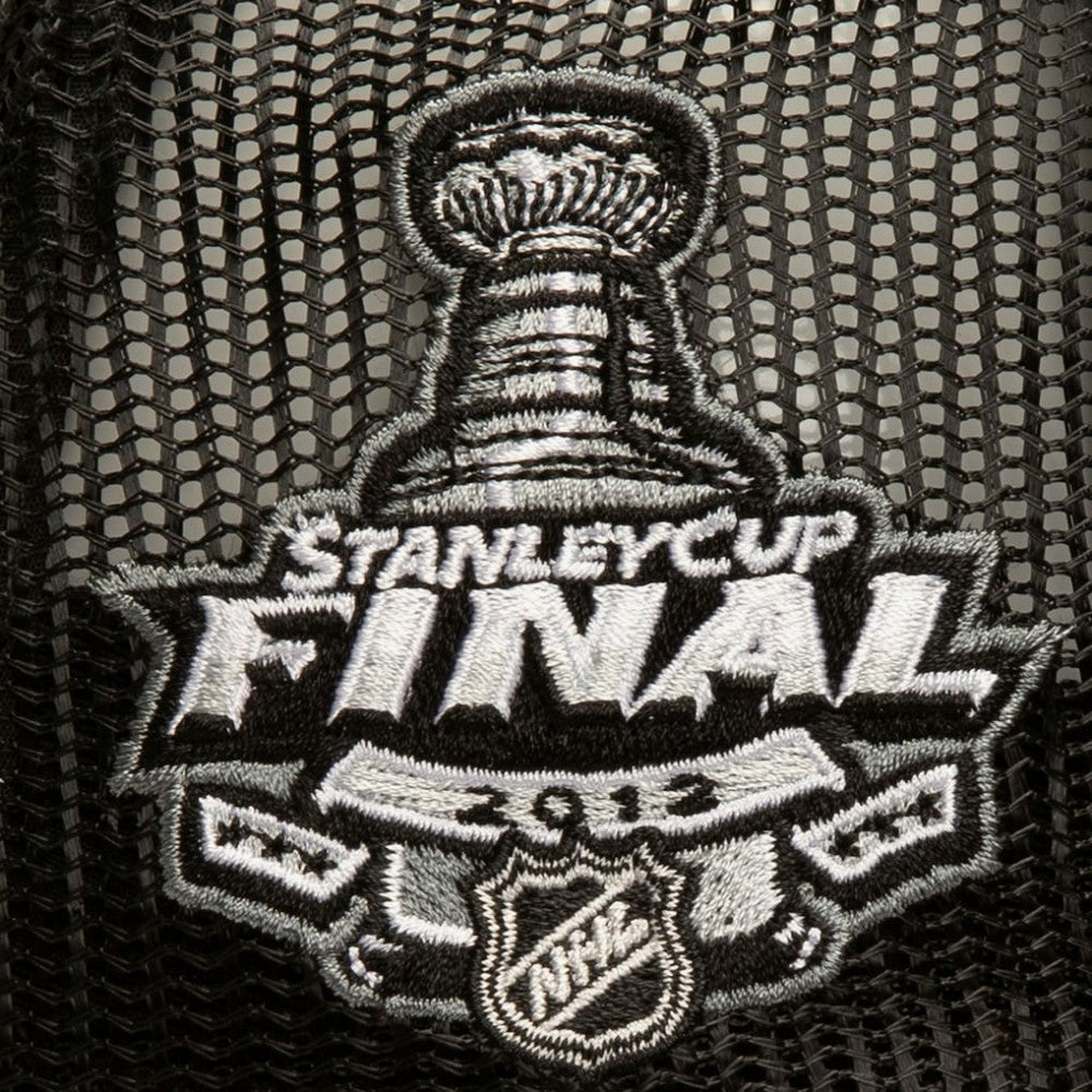 NHL Black Los Angeles Kings Mitchell & Ness SOUL Collection Golden Stanley Cup Champions Trucker Adjustable Hat